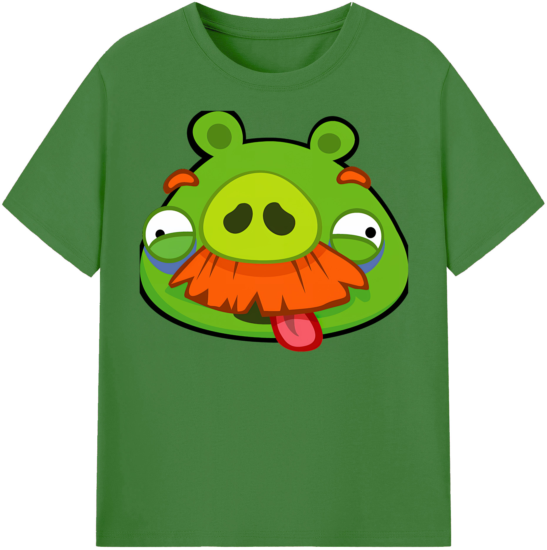 （画像用） Angry Birds アングリーバード レディースカジュアルプリントTシャツ（綿100％）
